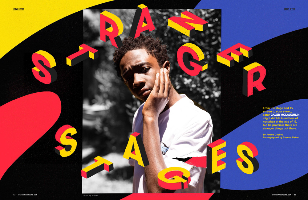 Caleb McLaughlin x STATUS