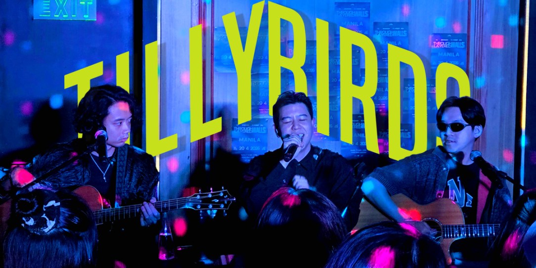 Billy, 3rd, and Milo collectively known as Tilly Birds performing at Nokal